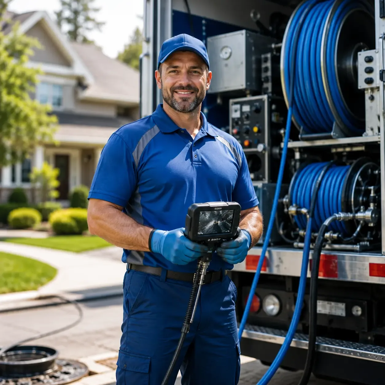 Local outdoor drain cleaning specialists in Homestead, IA